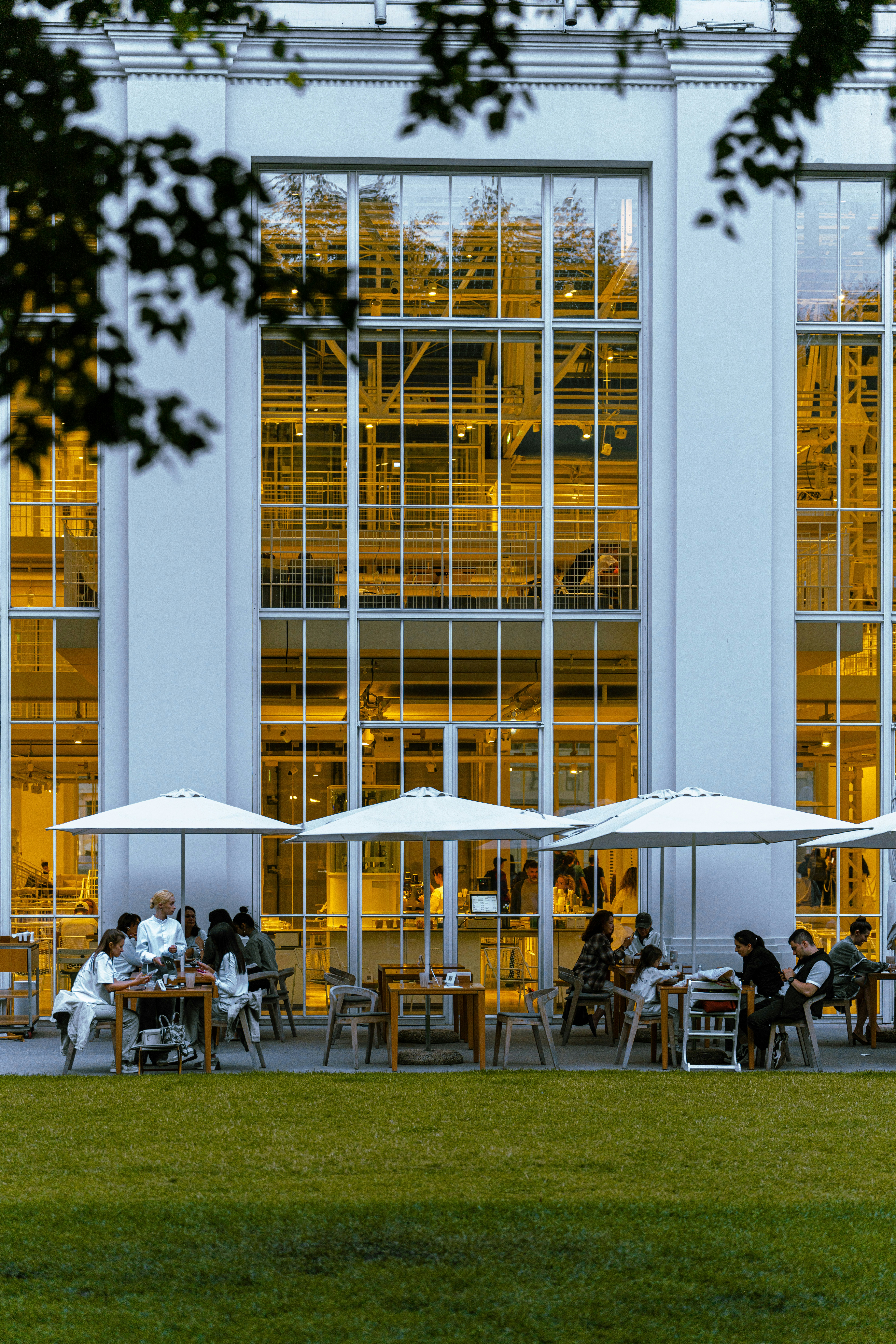 Restaurant terrace